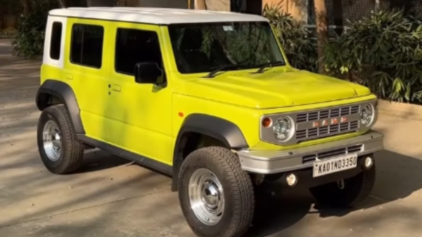 Maruti suzuki jimny converted into classic ford bronco