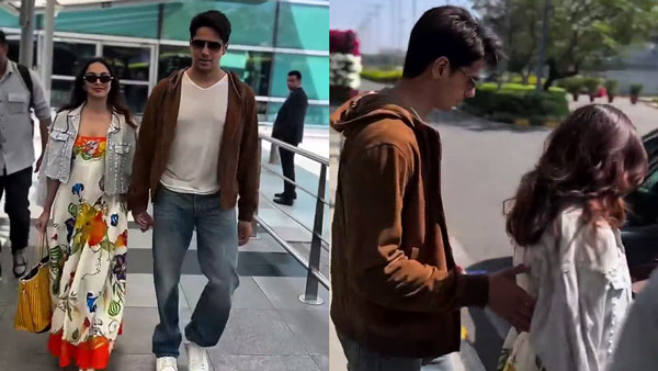 Kiara Advani - Sidharth Malhotra Spotted In Mercedes Benz GLE