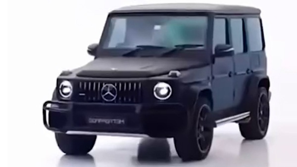 mahindra bolero transformed into g-class