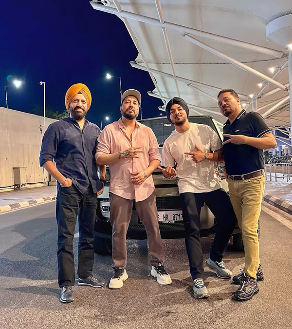 mikha singh gifted defender car