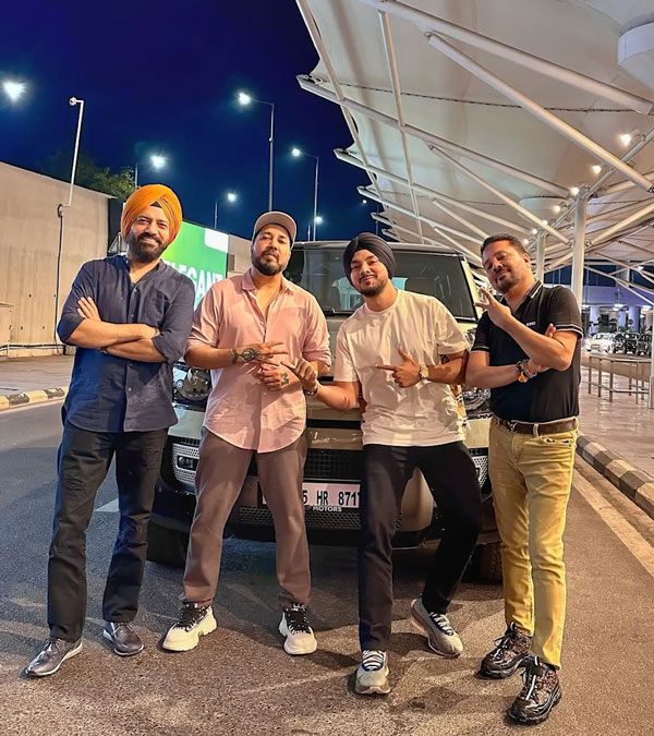 mikha singh gifted defender car