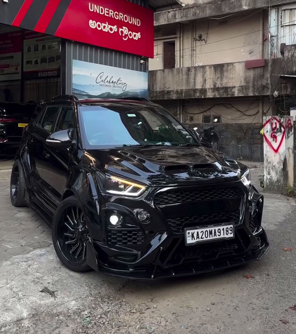 hyundai creta car modified