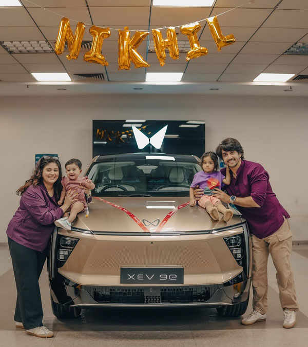 mumbiker nikhil buys mahindra xev9e