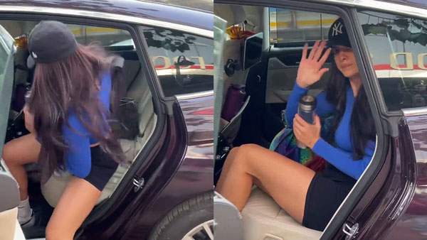 Natasa Stankovic Spotted In BMW 6 Series GT