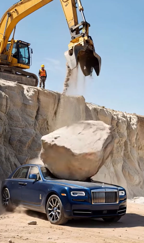 rolls royce stone drop test