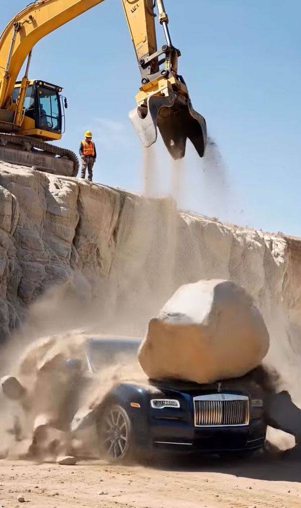 rolls royce stone drop test