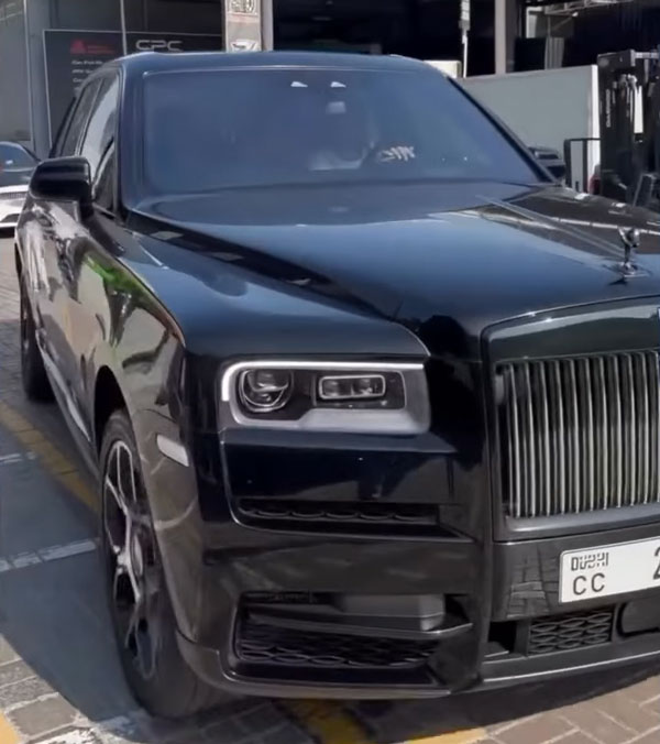sahil khan buys rolls-royce cullinan