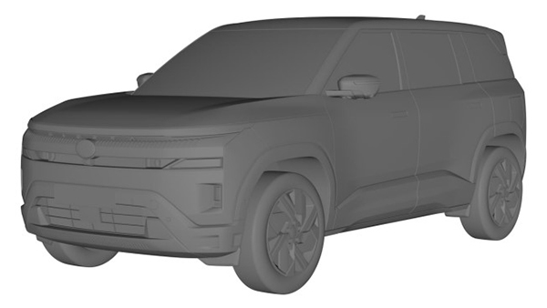 tata sierra design patented