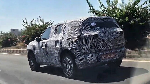 tata sierra spotted while testing