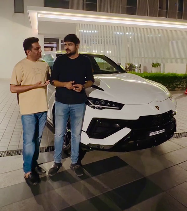 Actor Sathish Lamborghini Urus