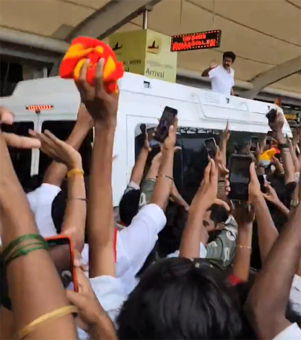 TVK vijay Kovai Road Show