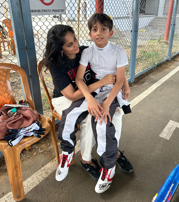 Ajith Son Car Race Ajith Son Car Race