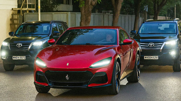 akash ambani s ferrari purosangue