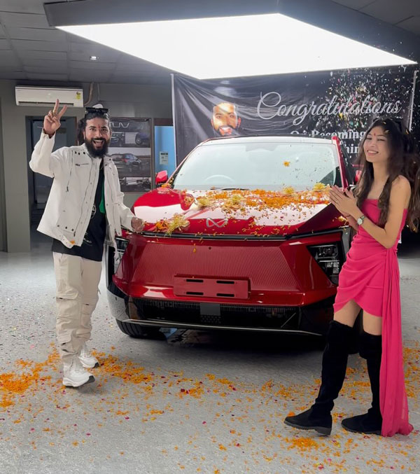 anurag dobhal bought mahindra xev9e