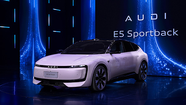 Audi e5 sportback front view