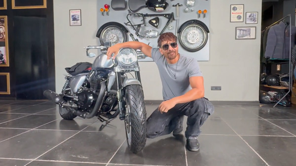 harshvardhan rane s customised royal enfield