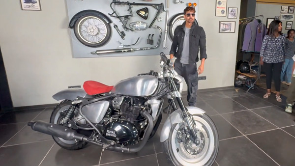 harshvardhan rane s customised royal enfield