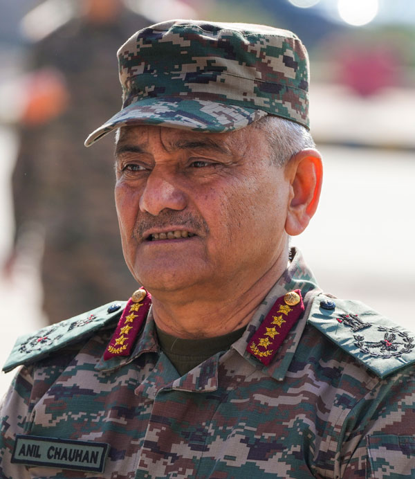 Indian army chief anil chauhan