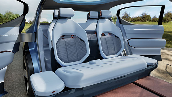 Kia concept ev2 seat