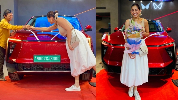Kubbra sait purchases mahindra xev 9e electric suv