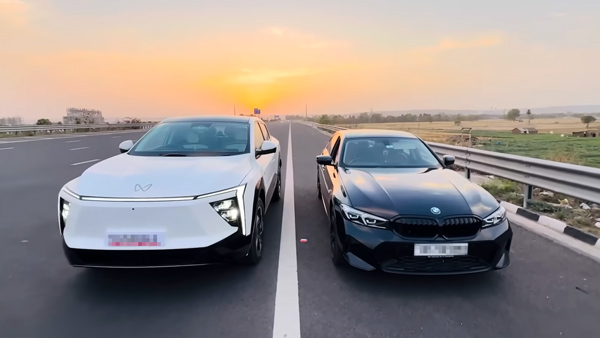 drag race with bmw 330li