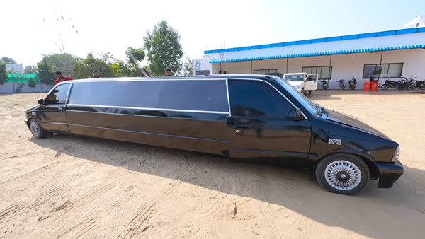 Unique 30 foot maruti 800 limousine Unique 30 foot maruti 800 limousine