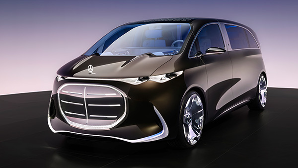 Mercedes benz vision v concept