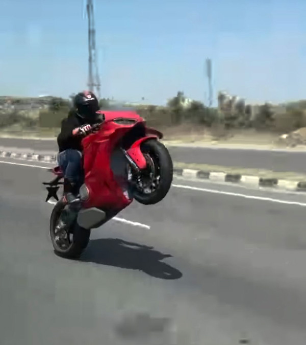 Minister Son Bike Stunt Video Minister Son Bike Stunt Video