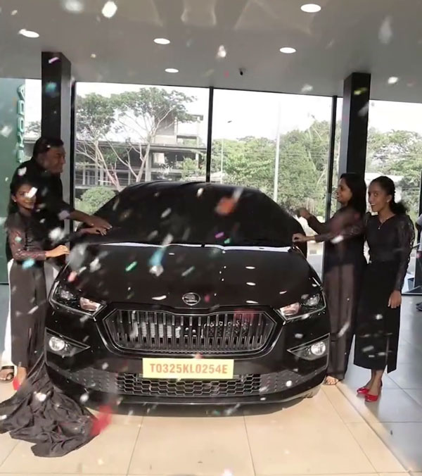 praveen chirayath buys skoda slavia