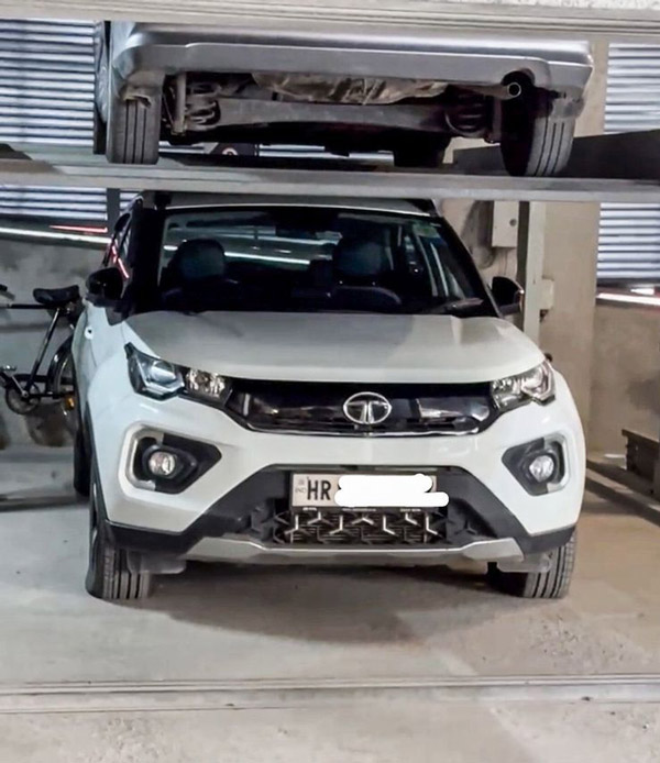 Tata nexon lift incident pic