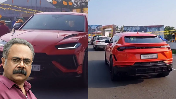 Prakash varma seen in lamborghini urus