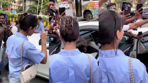 Suhana Khan Spotted In Mercedes-Benz Maybach S-Class