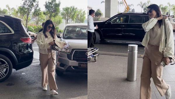 sunny leone spotted with benz