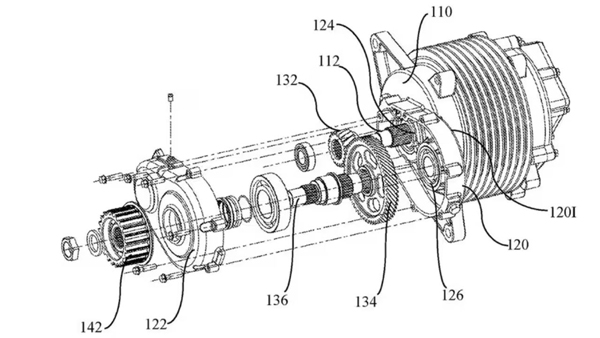 Tvs electric bike air cooled motor