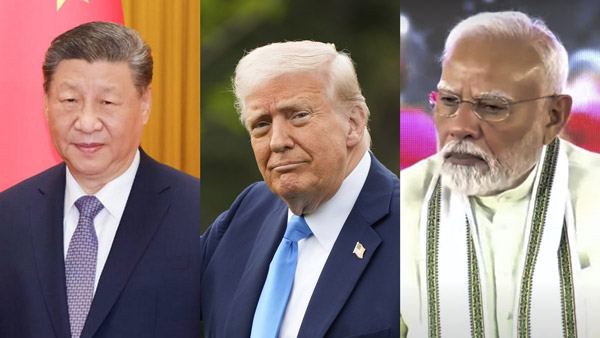 Xi Jinping-Trump-Modi