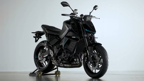 Yamaha mt-09 hybrid prototype unveiled