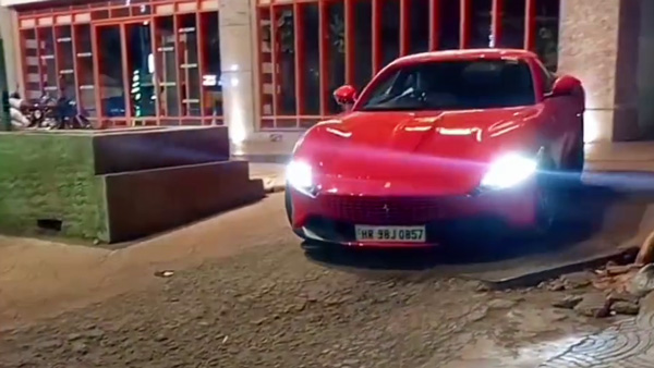 Deepinder goyal s ferrari roma