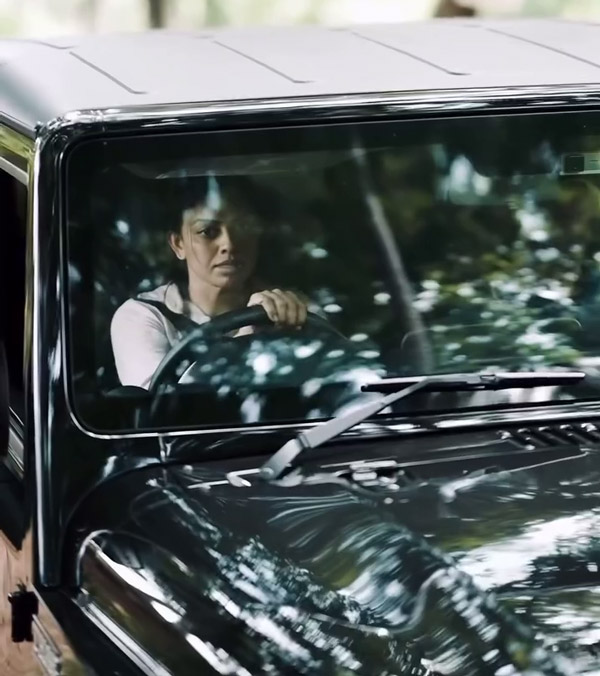 actress anusree nair off-road driving