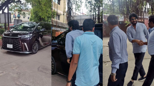 actor nagarjuna at rto office