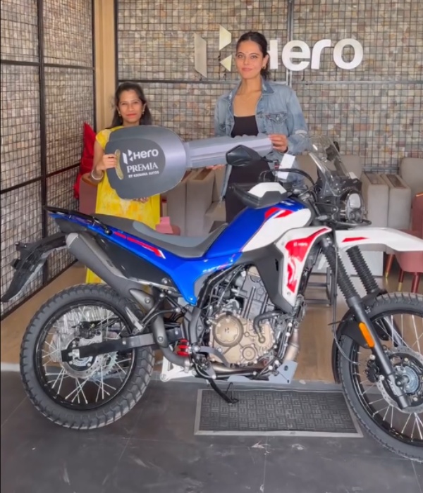 first woman xpulse 210 customer first woman xpulse 210 customer