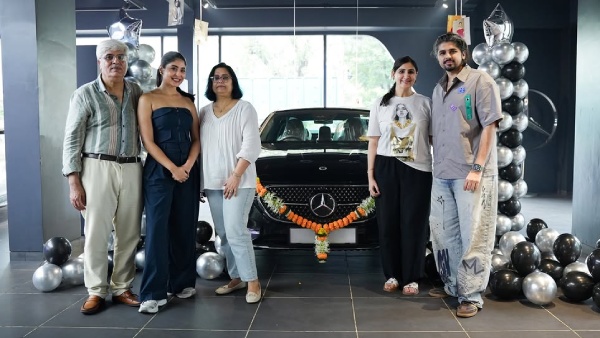 tv actress buys mercedes-benz e-class