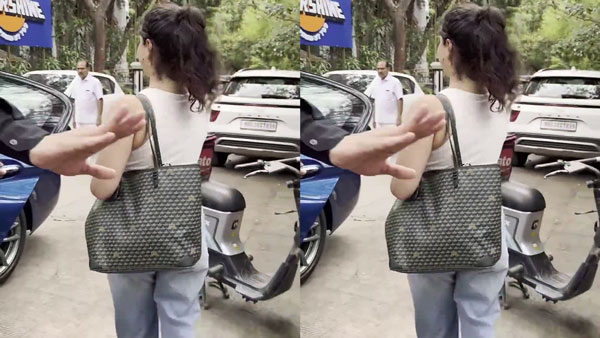 Sara Tendulkar Spotted In BMW 5 Series