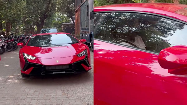 Shraddha Kapoor Spotted Driving Lamborghini Huracan