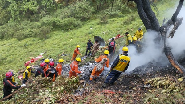 Kedarnath Chopper Crash