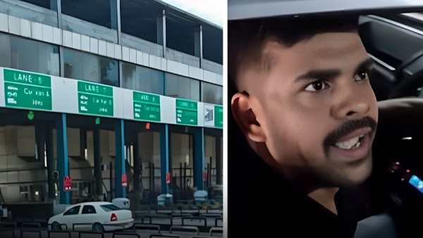 Car Owner Blocks Toll Lane For 10 Hours