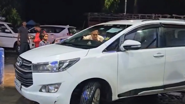 Cars Towed By People