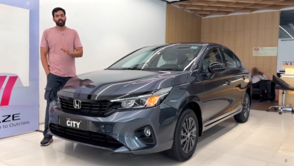 honda city sport at dealership showrooms