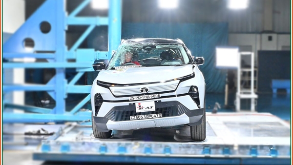 tata harrier ev ncap crash test