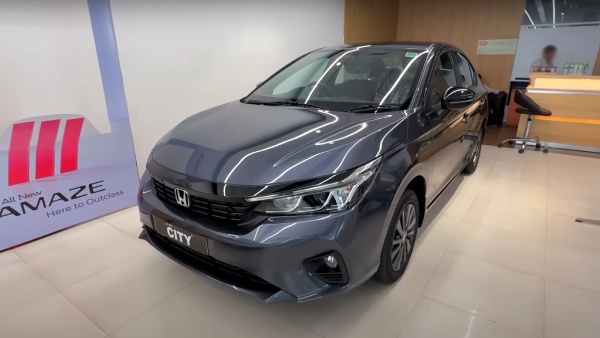 honda city sport at dealership showrooms