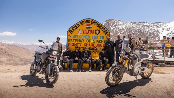 royal enfield ceo govindarajan riding